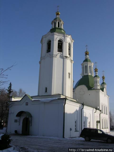 Крестовоздвиженская (Никольская) церковь Тюмень, Россия