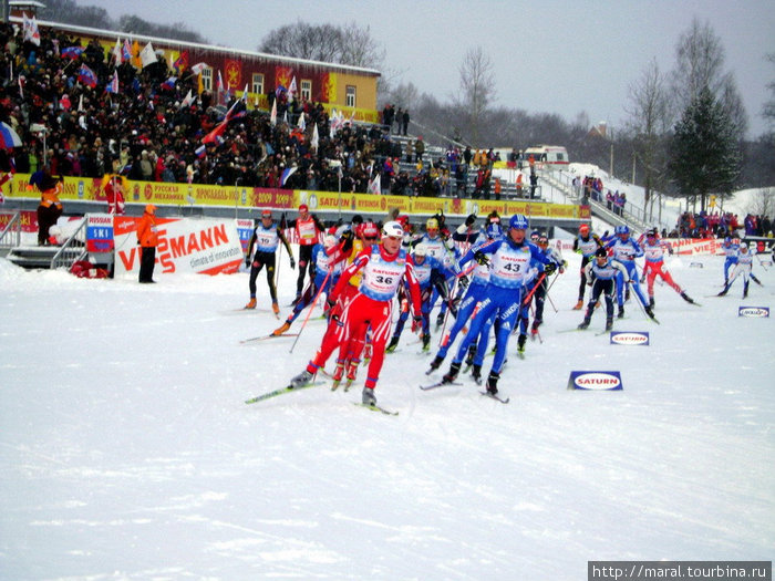 Здесь на снежных трассах куются спортивные победы Рыбинск, Россия