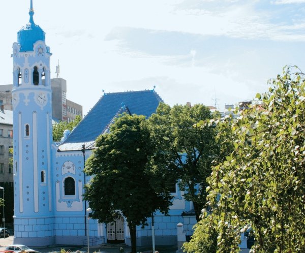 Церковь Святой Елизаветы (Голубой костёл) / Kostol svätej Alzbety (Modry kostolik)