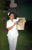 Портрет медсестры из госпиталя в Мазатлане.
