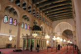 Часовня с головой Иоанна Крестителя находится прямо в молельном зале мечети Омейядов