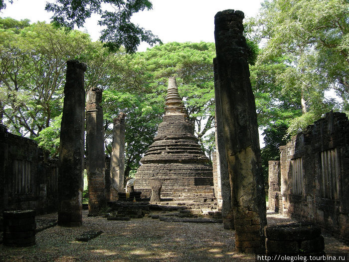 Экскурсия по всемирному наследию. Часть 2. 11/2008 Си-Сатчаналай Исторический Парк, Таиланд