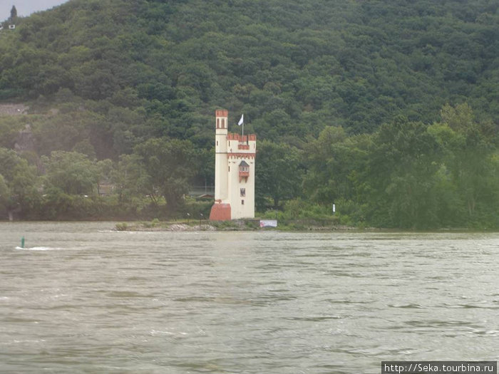 Мышиная башня Бинген-на-Рейне, Германия
