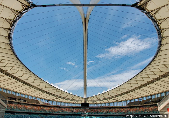 50% футбольного счастья или африканский стадион №1 Дурбан, ЮАР