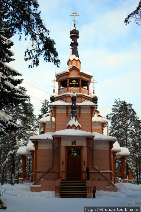 Храм Серафима Саровского в п. Песочное. Санкт-Петербург, Россия