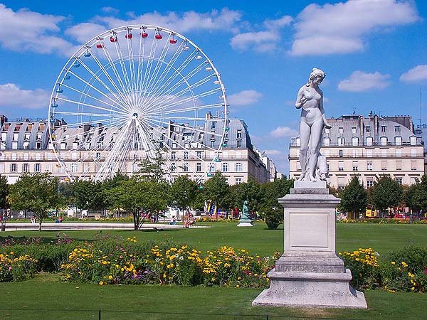 Сад Тюильри / Le jardin des Tuileries