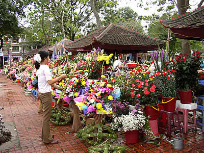 Цветочный рынок / Marché aux Fleurs
