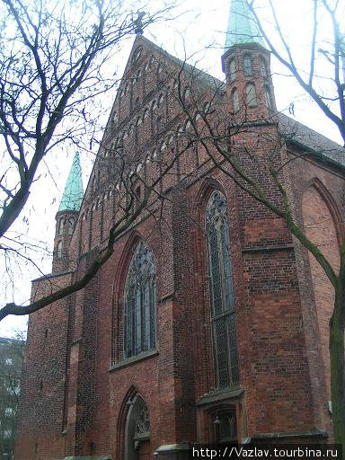 Внешний вид церкви Бремен, Германия