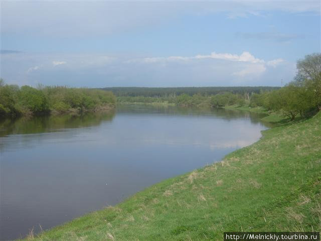 река Днепр возле Копыси Орша, Беларусь