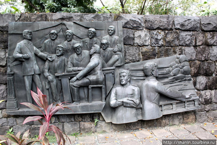 Хосе Рисаль с товарищами по революционной борьбе Манила, Филиппины