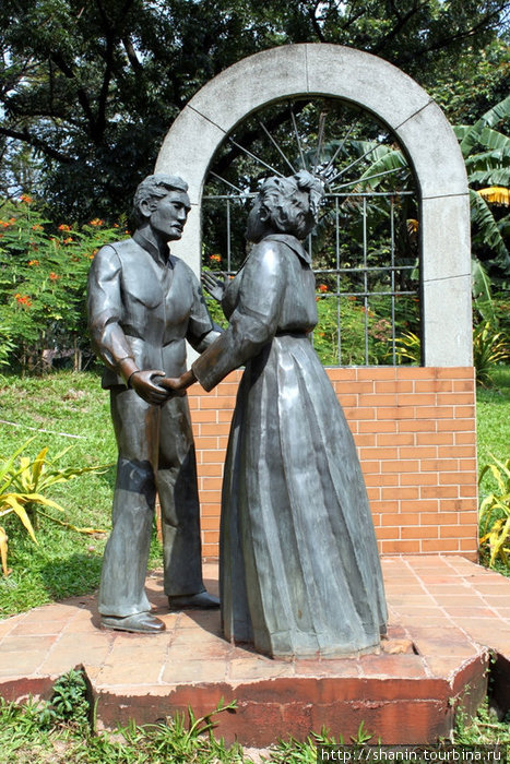 Хосе Рисаль прощается с матерью Манила, Филиппины