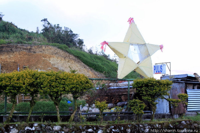 Рождественская звезда Банауэ Рисовые Террасы, Филиппины