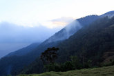 Туман в горах возле Банауэ