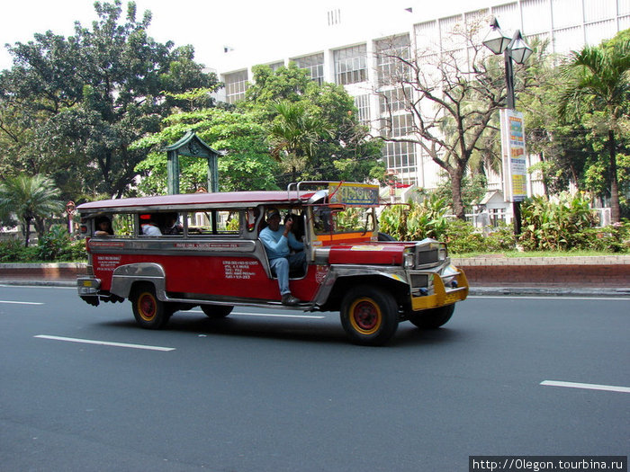 Джиппи- филиппинский транспорт Манила, Филиппины