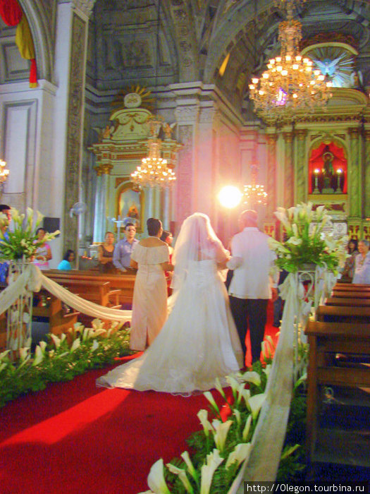 Церемония венчания Манила, Филиппины