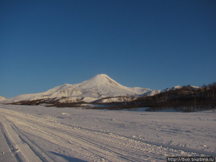 К вулканам на снегоходах Петропавловск-Камчатский, Россия