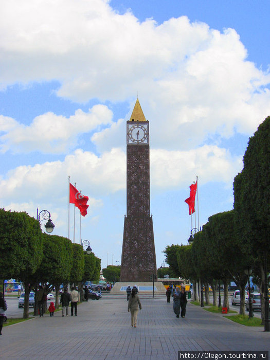 Центральная улица Тунис, Тунис