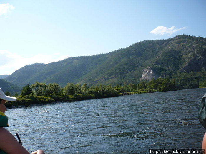 Хакассия, Сплав по реке Белый Июс Шира, Россия
