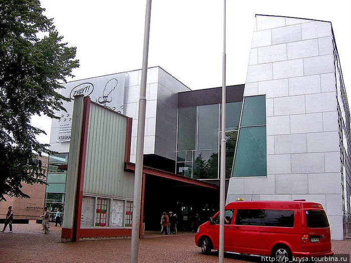 Здание музея Хельсинки, Финляндия