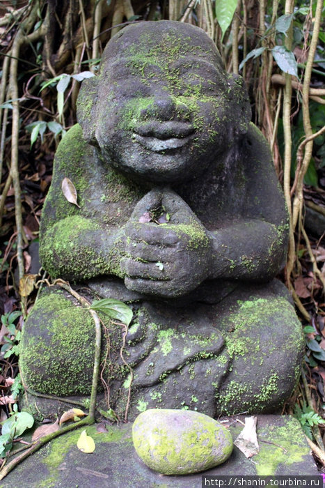 Каменный Будда Убуд, Индонезия