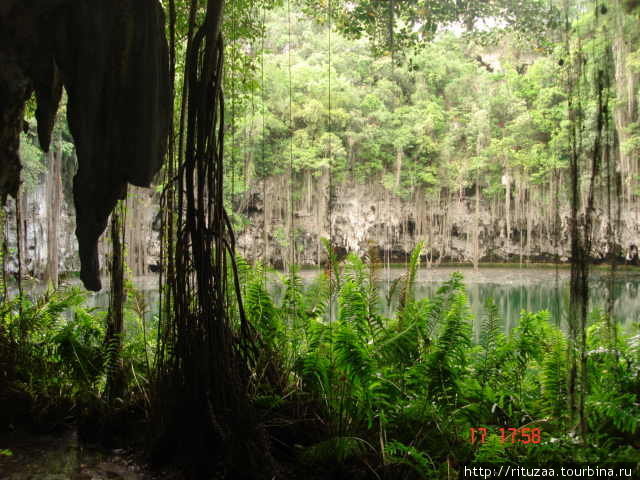 подземные пещеры в санто-доминго. озеро. Пунта-Кана, Доминиканская Республика