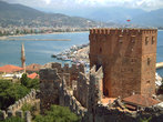 Красная башня крепости Алания (XIII век)
