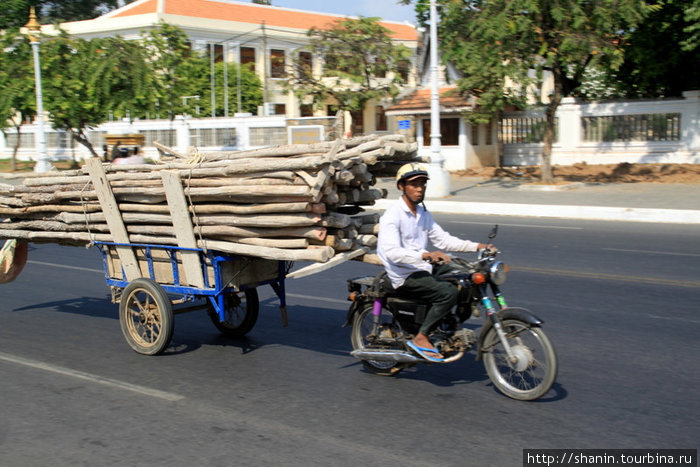 Моторикша Пномпень, Камбоджа