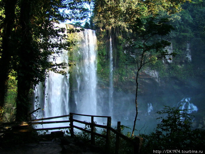 смотровая площадка Мисоль-Ха водопад, Мексика