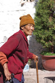 Пожилая тибетка. Автор Оксана Юркова