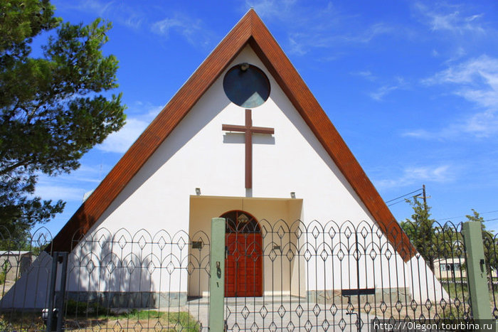 Церковь городка 25 мая Аргентина