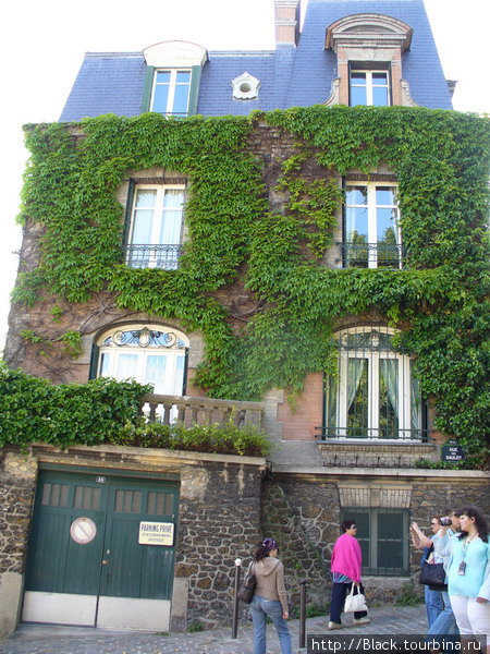 Дома Монмартра Париж, Франция