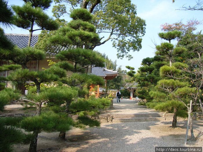 Храм Хориндзи - храм сына принца Сётоку Икома, Япония