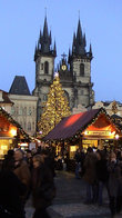 Рождественский базар на главной площади Праги!