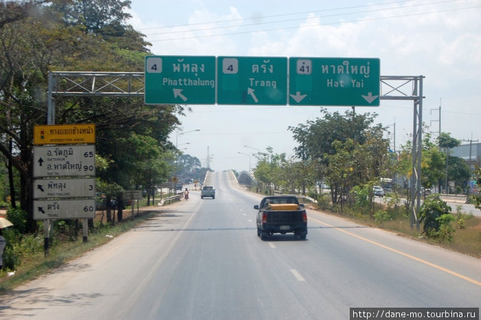 Автостопом в Малайзию Южный Таиланд, Таиланд
