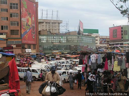 Приехали за покупками Кампала, Уганда