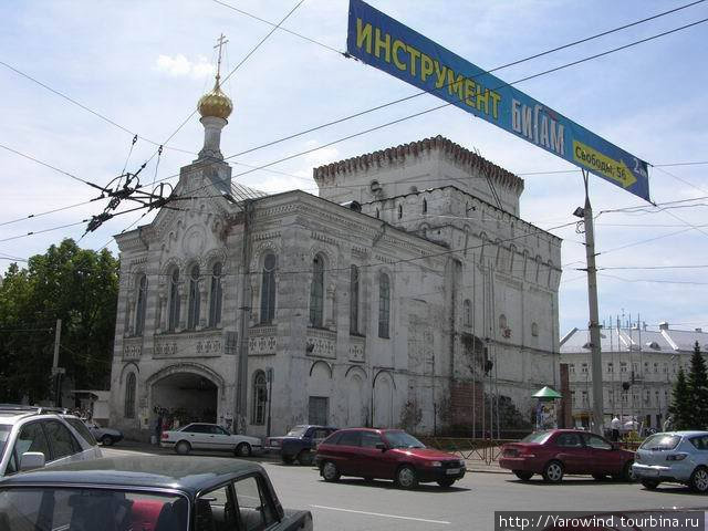 Знаменская церковь Ярославль, Россия