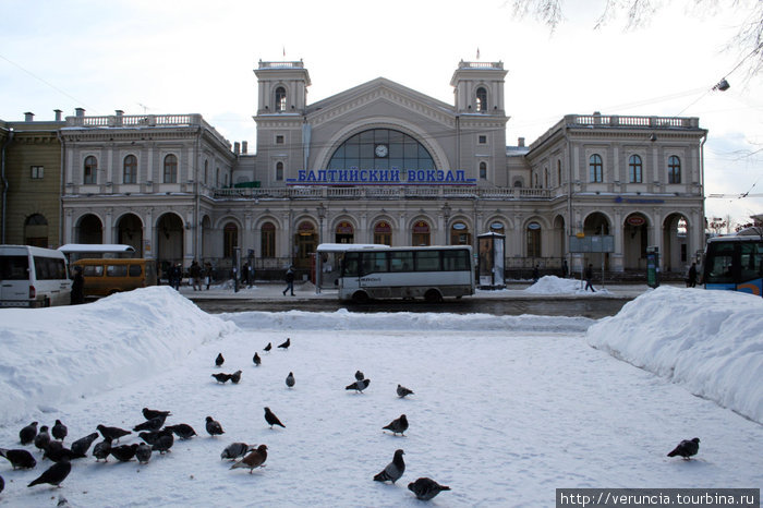 Балтийский вокзал. Санкт-Петербург, Россия