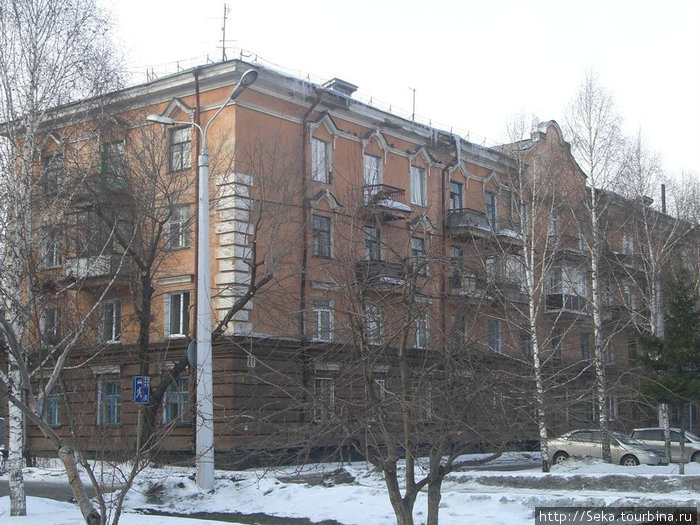 Один из домов Новокузнецк, Россия