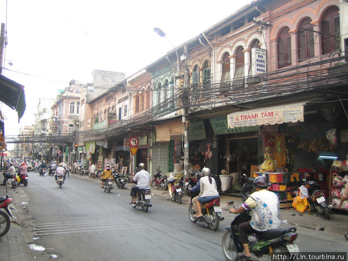 Китайский квартал или distriсt №5 Хошимин, Вьетнам