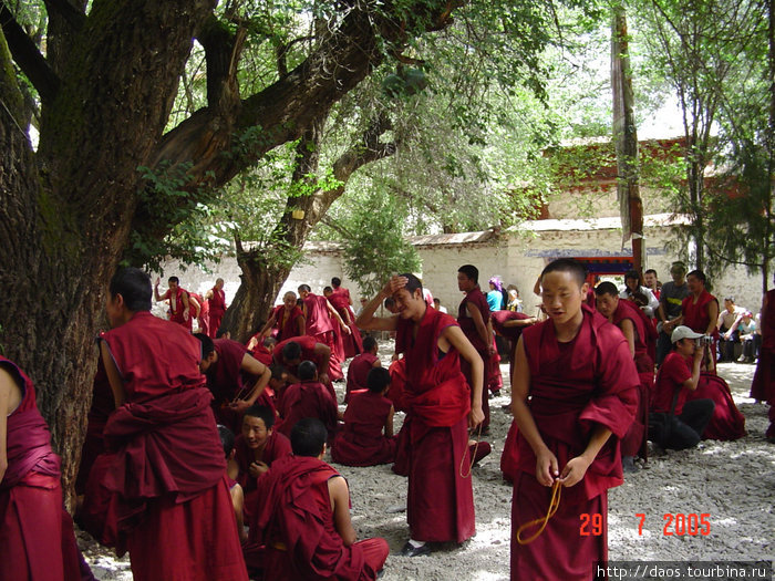 Философские бои в монастыре Сэра Лхаса, Китай
