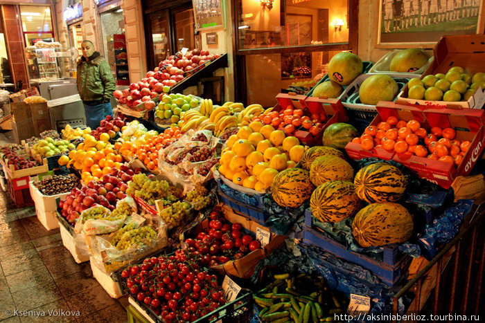 Турецкий базар Стамбул, Турция