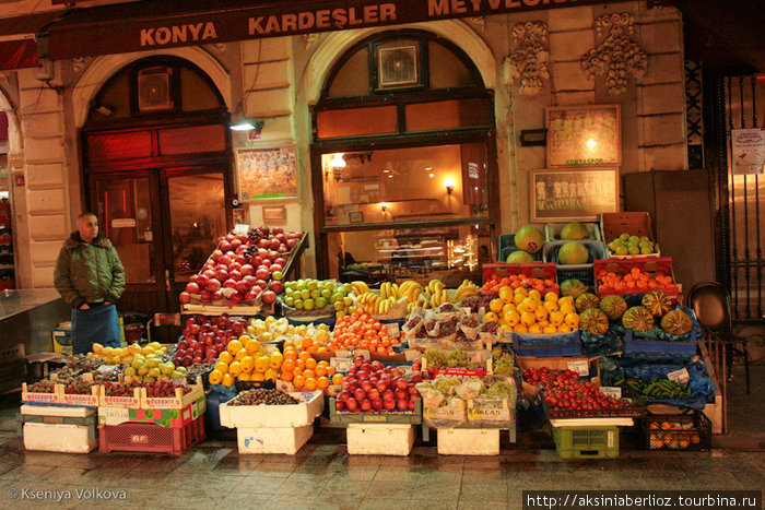 Турецкий базар Стамбул, Турция