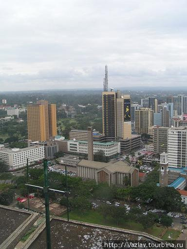 Небоскрёбы — прямо цивилизация... Найроби, Кения