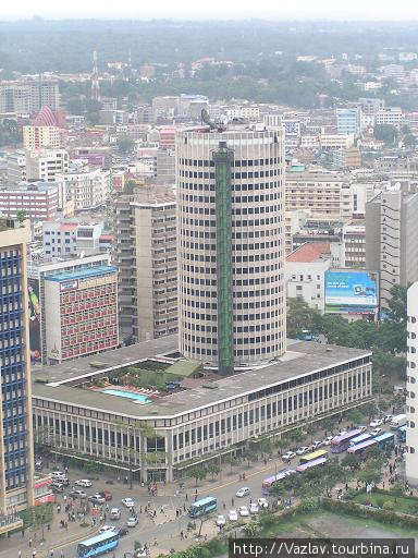 Отель Хилтон занимает целый квартал Найроби, Кения