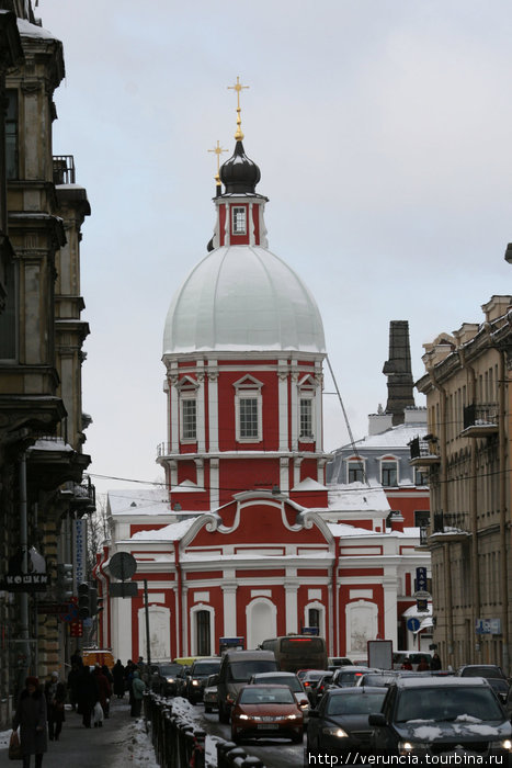 Пантелеймоновская церковь на Пестеля. Санкт-Петербург, Россия