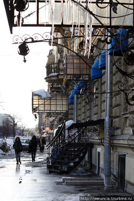 Улица Чайковского. Санкт-Петербург, Россия