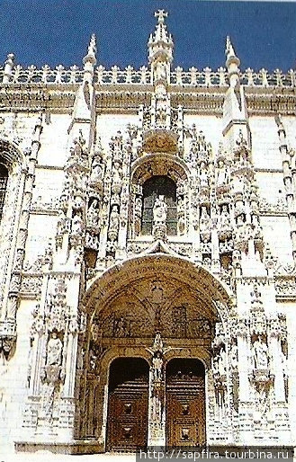 Монастырь Жеронимуш,( портал) Лиссабон, Португалия