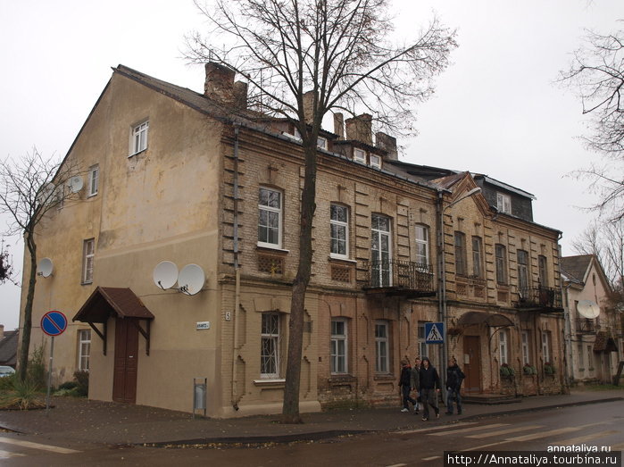 Жилая застройка в центре города Тракай, Литва