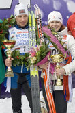 Победители Дёминского марафона — 2010 Алексей Иванов и Екатерина Рудакова из братской Беларуси