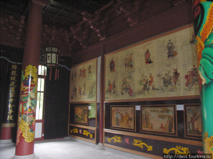 Дворец Шанцингун - территория духов Парк горы Лунхушань, Китай